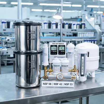 berkey countertop water filter